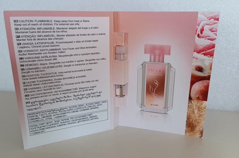 AVON IMARI NATURELLE EdT /Karte mit Duftprobe